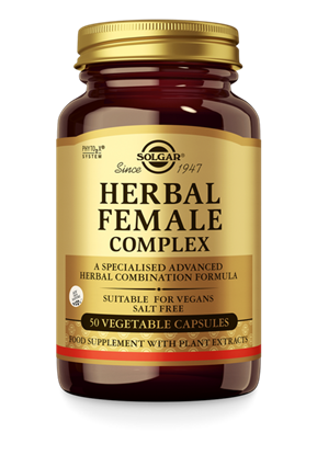 SOLGAR HERBAL FEMALE COMPLEX 50ST